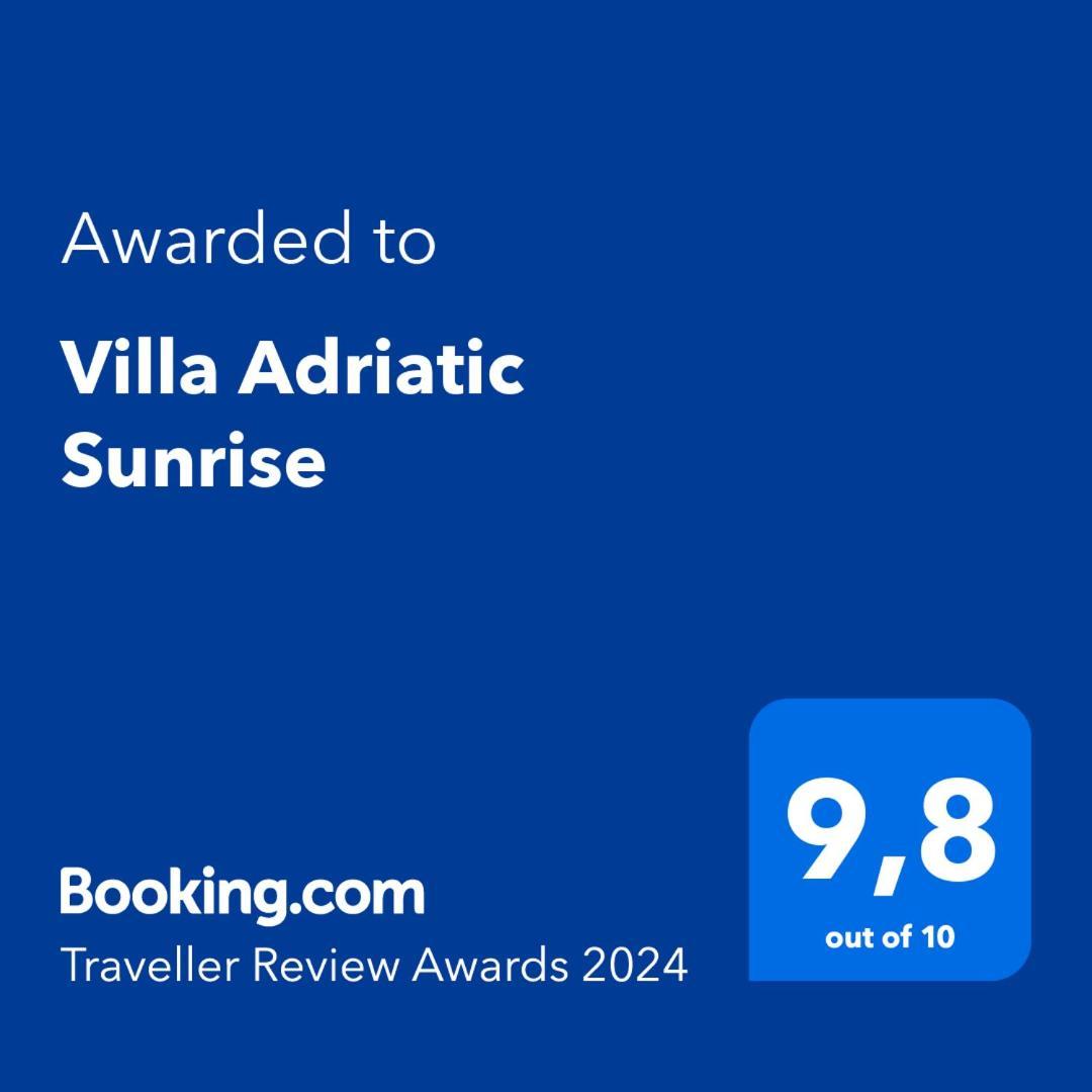 Villa Adriatic Sunrise Šibenik Exterior foto